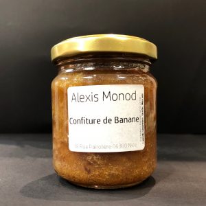 Chocolaterie et Confiserie à Nice Alexis Monod Confiture Banane flambée