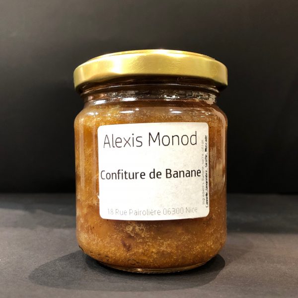 Chocolaterie et Confiserie à Nice Alexis Monod Confiture Banane flambée