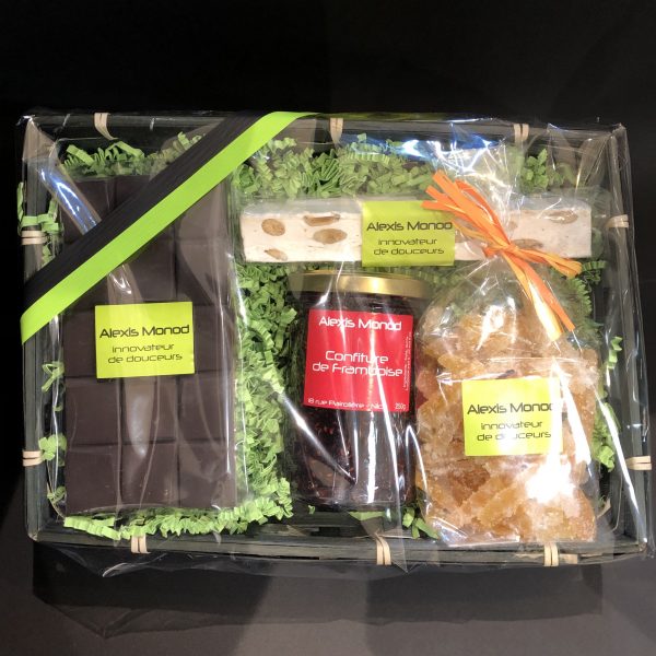 Coffret cadeau Lympia - Confiserie à Nice Panier Lympia