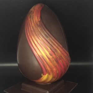 Oeuf raffiné en chocolat chocolaterie Nice alexis monod