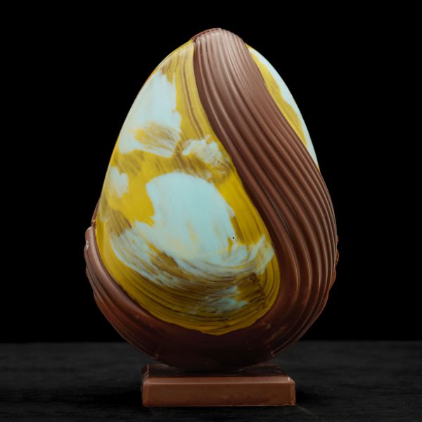 Oeuf raffiné chocolat noir ou lait  vendu uniquement dans les Alpes-Maritimes (sauf arrière pays)