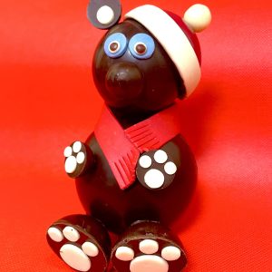 Père noel en chocolat vendu en ligne et à la chocolaterie