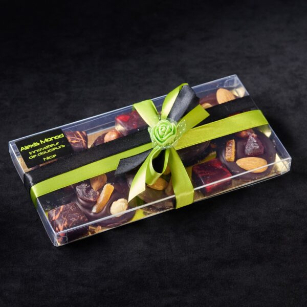 Mendiants chocolat noir et ses petits chocolats