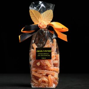 Orangettes confites au Sucre 220gr