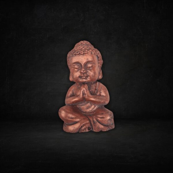 Bouddha miniature en chocolat noir ou lait