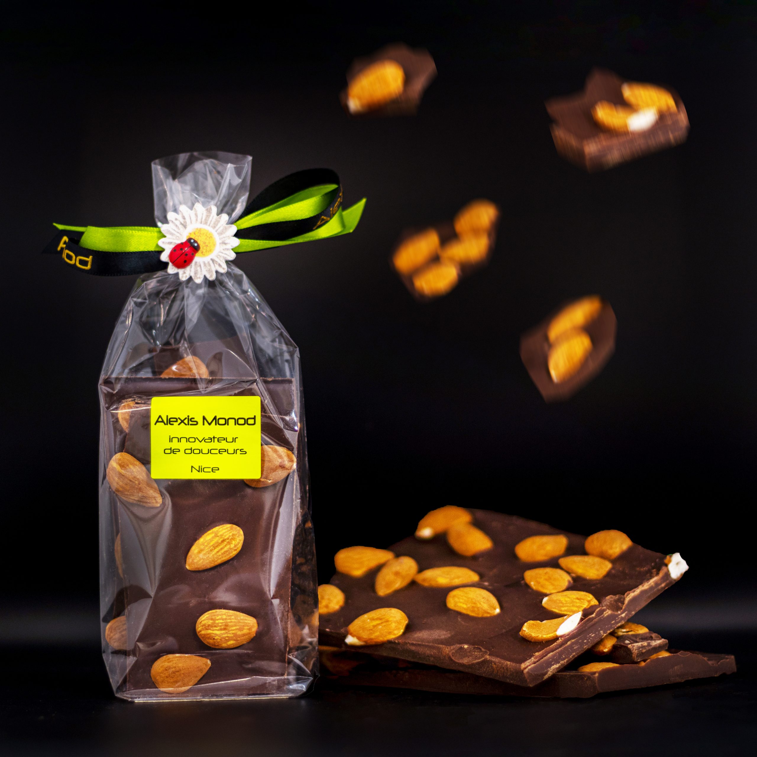 Chocolats Noirs amandes torréfiées