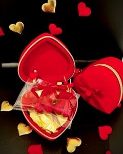 Coffret bijoux Coeur chocolat
