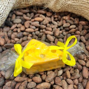 Fromage gruyère en chocolat crémeux noisettes