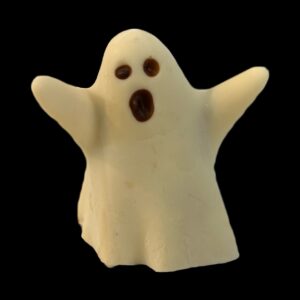 Le fantôme chocolat blanc et noir