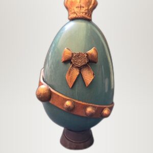 Œuf « Roi » — Chocolat noir ou lait — Garni