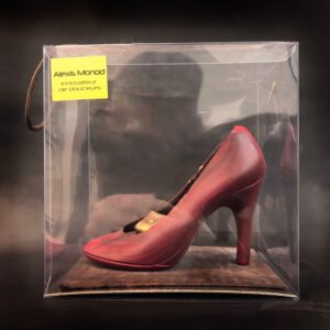 Escarpin en chocolat noir