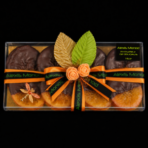 Tranches d’oranges confites au chocolat Noir
